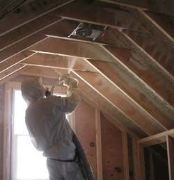 Chesapeake VA attic spray foam insulation